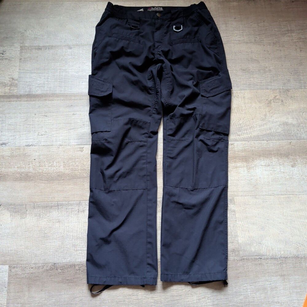 LAPG Pants Womens 8 SHORT Black Stretch Ops Tactical Fade Resistant Police Gear